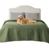 imageBedsure 100 Waterproof Couch Cover for Dogs Washable  Non Slip Waterproof Dog Blanket for Couch Sofa Lightweight Furniture Protector Durable for Pet Cat Puppy with NonSlip Bottom Grey 30x70INPesto