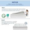 imageBedsure 4 Inch Memory Foam Twin XL Mattress Topper for College Dorm Dual Layer 25 Inch Gel Memory Foam and 800 GSM Waterproof Mattress Pad Extra Long Twin Pillow Top Topper Twin XL 39x80 InchesGray
