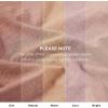 imageBedsure 5 PCS Cotton Comforter Set with Waffle Throw Blanket  Breathable Bedding Set for All Seasons Olive Green Queen Comforter Pillow Shams Beige 100 Cotton Blanket Throw Pillow12  Pink Clay
