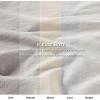imageBedsure 5 PCS Cotton Comforter Set with Waffle Throw Blanket  Breathable Bedding Set for All Seasons Olive Green Queen Comforter Pillow Shams Beige 100 Cotton Blanket Throw Pillow01  Beige  Cotton