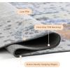 imageBedsure 5x7 Area Rugs for Living Room Machine Washable Rugs NonSlip Backing NonShedding Vintage Low Pile Easy Care Throw Carpet for Bedroom Dining Room Grey08  Birch