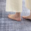 imageBedsure 5x7 Area Rugs for Living Room Machine Washable Rugs NonSlip Backing NonShedding Vintage Low Pile Easy Care Throw Carpet for Bedroom Dining Room Grey09  Dark Grey