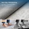 imageBedsure 5x7 Area Rugs for Living Room Machine Washable Rugs NonSlip Backing NonShedding Vintage Low Pile Easy Care Throw Carpet for Bedroom Dining Room Grey08  Birch