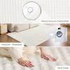 imageBedsure 5x7 Area Rugs for Living Room Machine Washable Rugs NonSlip Backing NonShedding Vintage Low Pile Easy Care Throw Carpet for Bedroom Dining Room Grey00  Cream White