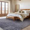 imageBedsure 5x7 Area Rugs for Living Room Machine Washable Rugs NonSlip Backing NonShedding Vintage Low Pile Easy Care Throw Carpet for Bedroom Dining Room Grey09  Dark Grey