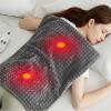 imageBedsure Back Heating Pad for Neck and Shoulders Weighted Heated Pad with Vibration FSA Eligible Items Birthday Gifts for Women Men Mom Men Auto Shut Off 63lbs 20quot x 24quot Dark Grey01  Dark Grey