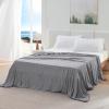 imageBedsure Beige Cooling Blanket for Hot Sleepers  Summer Cold Linen Beige Throw Blanket for Couch ArcChill Lightweight Bedding Cool Thin Ice Cold Cooled Throws with Rayon Derived from Bamboo 50x7001 Dark Grey