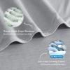 imageBedsure Beige Cooling Blanket for Hot Sleepers  Summer Cold Linen Beige Throw Blanket for Couch ArcChill Lightweight Bedding Cool Thin Ice Cold Cooled Throws with Rayon Derived from Bamboo 50x7005 Light Grey