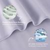 imageBedsure Beige Cooling Blanket for Hot Sleepers  Summer Cold Linen Beige Throw Blanket for Couch ArcChill Lightweight Bedding Cool Thin Ice Cold Cooled Throws with Rayon Derived from Bamboo 50x7008 Lavender