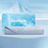 imageBedsure Beige Cooling Blanket for Hot Sleepers  Summer Cold Linen Beige Throw Blanket for Couch ArcChill Lightweight Bedding Cool Thin Ice Cold Cooled Throws with Rayon Derived from Bamboo 50x7007 Light Blue