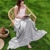 imageBedsure Beige Cooling Blanket for Hot Sleepers  Summer Cold Linen Beige Throw Blanket for Couch ArcChill Lightweight Bedding Cool Thin Ice Cold Cooled Throws with Rayon Derived from Bamboo 50x7005 Light Grey