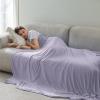 imageBedsure Beige Cooling Blanket for Hot Sleepers  Summer Cold Linen Beige Throw Blanket for Couch ArcChill Lightweight Bedding Cool Thin Ice Cold Cooled Throws with Rayon Derived from Bamboo 50x7008 Lavender