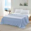 imageBedsure Beige Cooling Blanket for Hot Sleepers  Summer Cold Linen Beige Throw Blanket for Couch ArcChill Lightweight Bedding Cool Thin Ice Cold Cooled Throws with Rayon Derived from Bamboo 50x7007 Light Blue