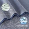 imageBedsure Beige Cooling Blanket for Hot Sleepers  Summer Cold Linen Beige Throw Blanket for Couch ArcChill Lightweight Bedding Cool Thin Ice Cold Cooled Throws with Rayon Derived from Bamboo 50x7003 Navy