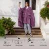 imageBedsure Blanket Poncho for Women Hooded Wearable Fleece Blanket for Adult Winter Poncho Shawl Wrap Cape as Gifts for MomGrape Nectar