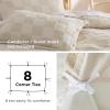 imageBedsure Boho Kids Duvet Cover Queen SizeDuvet InsertComforter not Included  Tufted Duvet Cover Queen for All SeasonsSoft Shabby Chic Boho Bedding Beige 90quot x 90quot01  Beige  Checkered No Comforter