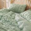 imageBedsure Boho Kids Duvet Cover Queen SizeDuvet InsertComforter not Included  Tufted Duvet Cover Queen for All SeasonsSoft Shabby Chic Boho Bedding Beige 90quot x 90quot06  Light Green  Elegant No Comforter