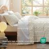 imageBedsure Boho Kids Duvet Cover Queen SizeDuvet InsertComforter not Included  Tufted Duvet Cover Queen for All SeasonsSoft Shabby Chic Boho Bedding Beige 90quot x 90quot01  Beige  Elegant No Comforter