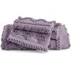 imageBedsure Boho Kids Duvet Cover Queen SizeDuvet InsertComforter not Included  Tufted Duvet Cover Queen for All SeasonsSoft Shabby Chic Boho Bedding Beige 90quot x 90quot14  Grayish Purple  Elegant No Comforter