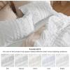 imageBedsure Boho Kids Duvet Cover Queen SizeDuvet InsertComforter not Included  Tufted Duvet Cover Queen for All SeasonsSoft Shabby Chic Boho Bedding Beige 90quot x 90quot02  White  Elegant No Comforter