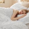 imageBedsure Boho Kids Duvet Cover Queen SizeDuvet InsertComforter not Included  Tufted Duvet Cover Queen for All SeasonsSoft Shabby Chic Boho Bedding Beige 90quot x 90quot02  White  Elegant No Comforter