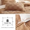 imageBedsure Boho Kids Duvet Cover Queen SizeDuvet InsertComforter not Included  Tufted Duvet Cover Queen for All SeasonsSoft Shabby Chic Boho Bedding Beige 90quot x 90quot00  Khaki  Checkered No Comforter