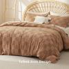 imageBedsure Boho Kids Duvet Cover Queen SizeDuvet InsertComforter not Included  Tufted Duvet Cover Queen for All SeasonsSoft Shabby Chic Boho Bedding Beige 90quot x 90quot00  Khaki  Checkered No Comforter