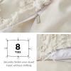 imageBedsure Boho Kids Duvet Cover Queen SizeDuvet InsertComforter not Included  Tufted Duvet Cover Queen for All SeasonsSoft Shabby Chic Boho Bedding Beige 90quot x 90quot01  Beige  Elegant No Comforter