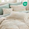 imageBedsure Boho Kids Duvet Cover Queen SizeDuvet InsertComforter not Included  Tufted Duvet Cover Queen for All SeasonsSoft Shabby Chic Boho Bedding Beige 90quot x 90quot00  Beige Sundesign No Comforter