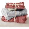 imageBedsure Boho Kids Duvet Cover Queen SizeDuvet InsertComforter not Included  Tufted Duvet Cover Queen for All SeasonsSoft Shabby Chic Boho Bedding Beige 90quot x 90quot13  Light Pink  Elegant No Comforter
