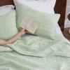 imageBedsure Boho Quilt King Size  Lightweight Bedspread King Size with Geometric Stitched Pattern White Farmhouse Soft Bedding Set Coverlet with 2 Pillow Shams for All Seasons 106x96 inches02  Sage Green