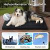imageBedsure Chew Proof XL Dog Bed Machine Washable Dog Crate Pad Durable Kennel Pad for Chewers BlackMedium 29L x 18W x 1Th