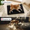 imageBedsure Chew Proof XL Dog Bed Machine Washable Dog Crate Pad Durable Kennel Pad for Chewers BlackSmall 24L x 17W x 1Th