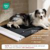 imageBedsure Chew Proof XL Dog Bed Machine Washable Dog Crate Pad Durable Kennel Pad for Chewers BlackXLCrate 41L x 27W x 1Th