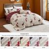 imageBedsure Christmas Comforter Set Queen  Christmas Bed Set with Festival Forest Soft Bedding for Holiday 3 Pieces 1 Soft Trees Printed Comforter and 2 Pillow Shams01  Red Reindeer