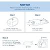 imageBedsure Cooling Bed Pillows for Sleeping Shredded Memory Foam King Pillows Set of 2 Luxury Cover Made of Rayon Derived from Bamboo Adjustable Firmness for Side Back Stomach and Hot SleepersStandard