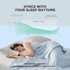 imageBedsure Cooling Blankets for Hot Sleepers  Cold and Lightweight Gift for Night Sweats Summer Blanket Full Size Ice Cooled Breathable Comforter for Bed and Couch Grey 80x90 InchesBlue