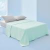 imageBedsure Cooling Blankets for Hot Sleepers  Cold and Lightweight Gift for Night Sweats Summer Blanket Full Size Ice Cooled Breathable Comforter for Bed and Couch Grey 80x90 InchesGreen