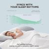 imageBedsure Cooling Blankets for Hot Sleepers  Cold and Lightweight Gift for Night Sweats Summer Blanket Full Size Ice Cooled Breathable Comforter for Bed and Couch Grey 80x90 InchesWhite
