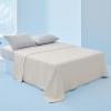 imageBedsure Cooling Blankets for Hot Sleepers  Cold and Lightweight Gift for Night Sweats Summer Blanket Full Size Ice Cooled Breathable Comforter for Bed and Couch Grey 80x90 InchesLinen
