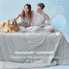 imageBedsure Cooling Comforter Twin XL  Cooling Blankets for Hot Sleepers Lightweight Comforter for Summer with DualSided Cool Tech Soft Breathable Cold Blanket for Sleeping Grey 68x92 InchesGrey