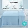 imageBedsure Cooling Comforter Twin XL  Cooling Blankets for Hot Sleepers Lightweight Comforter for Summer with DualSided Cool Tech Soft Breathable Cold Blanket for Sleeping Grey 68x92 InchesLight Blue