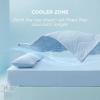 imageBedsure Cooling Comforters Queen Size Set 4 Pieces Grey Cooling Blanket for Hot Sleepers DoubleSided Cool Tech Queen Bedding Set with Breathable Lightweight Comforter Sheet ampamp Pillowcases02  Blue