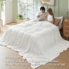 imageBedsure Cooling Cotton Waffle Weave Throw Blanket  Lightweight Breathable Blanket of Rayon Derived from Bamboo for Hot Sleepers Luxury Throws for Bed Couch and Sofa Ivory 50x70 InchesIvory