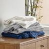 imageBedsure Cooling Cotton Waffle Weave Throw Blanket  Lightweight Breathable Blanket of Rayon Derived from Bamboo for Hot Sleepers Luxury Throws for Bed Couch and Sofa Ivory 50x70 InchesGrey