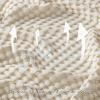 imageBedsure Cooling Cotton Waffle Weave Throw Blanket  Lightweight Breathable Blanket of Rayon Derived from Bamboo for Hot Sleepers Luxury Throws for Bed Couch and Sofa Ivory 50x70 InchesLight Beige