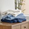imageBedsure Cooling Cotton Waffle Weave Throw Blanket  Lightweight Breathable Blanket of Rayon Derived from Bamboo for Hot Sleepers Luxury Throws for Bed Couch and Sofa Ivory 50x70 InchesIvory