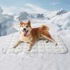 imageBedsure Cooling Mat for Medium Dogs  29x21 Thin Washable Cooling Pet Pad for Cat QMAXampgt05 Portable Kennel Puppy Bed for Summer NonSlip Summer Crate Pad for Dog Up to 25 lbsPearl Grey
