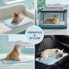 imageBedsure Cooling Mat for Medium Dogs  29x21 Thin Washable Cooling Pet Pad for Cat QMAXampgt05 Portable Kennel Puppy Bed for Summer NonSlip Summer Crate Pad for Dog Up to 25 lbsBaby Blue