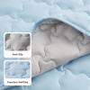imageBedsure Cooling Mat for Medium Dogs  29x21 Thin Washable Cooling Pet Pad for Cat QMAXampgt05 Portable Kennel Puppy Bed for Summer NonSlip Summer Crate Pad for Dog Up to 25 lbsBaby Blue